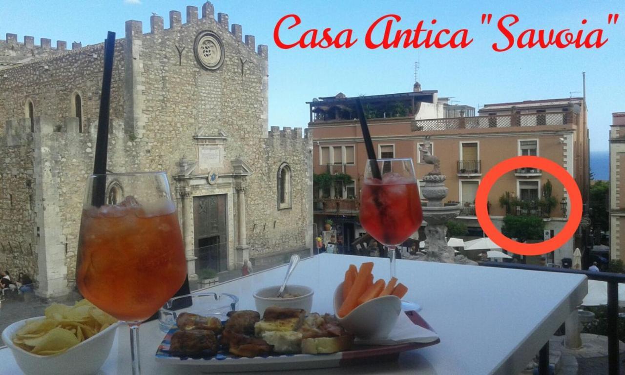 Апартаменти Casa Antica Savoia Таорміна Екстер'єр фото